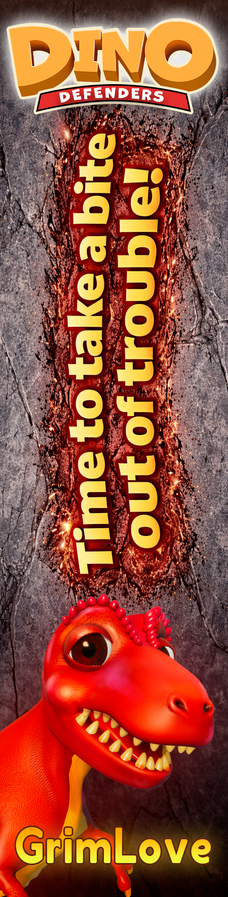 GrimLove character bookmark